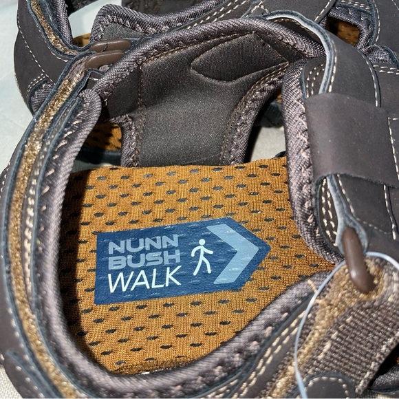 Nunn Bush Walk NWT!  Rio Bravo Fisherman Sandals Brown Closed Toe Sandals main image 5